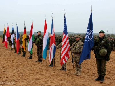 Военные учения НАТО у границ России