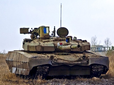 Украинский танк БМ 