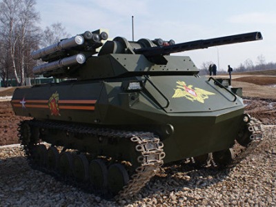 Робот Уран-9 - новый боевой комплекс России для Третьей мировой войны