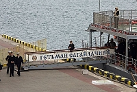 Франзузский фрегат «La Fayette» в Одессе (Черное море)-11
