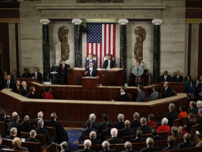 Заседание Конгресса США на тему подготовки к Третьей мировой войне