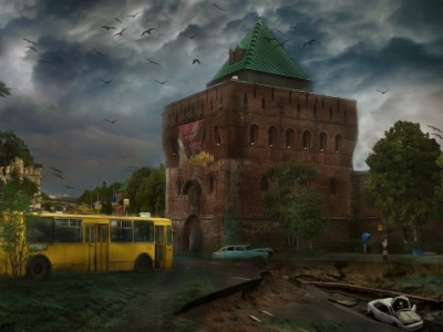 Нижний Новгород после ядерной атаки